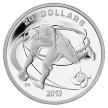 2013 Mint Proof 1 oz Fine Silver Coin - Fielder - Mintage: 7500 20 dollar  Mint  - £55.91 GBP