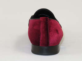 Men's GENIO Velvet Upper Leather Red Sole Shoes Turkey 120194637 Burgundy image 5