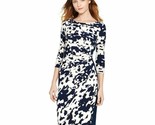 Lauren Ralph Lauren Printed Jersey Dress Size 16 NWT MRSP $139 - $95.00