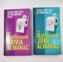 The Bathroom Joke Almanac &amp; Bathroom Trivia Almanac Hardcover - £8.61 GBP