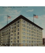 Gunter Hotel, San Antonio, Texas Antique Street View Postcard - $8.68