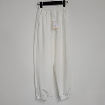 keruitor Pants Stylish White Pants for Effortless Elegance - $26.33