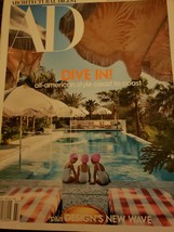 Architectural Digest (AD) magazine  July  August 2022, Dive In! - £18.56 GBP