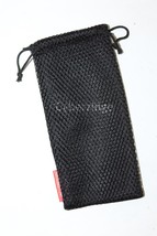 New Balance Sun Glasses Black Mesh Storage Bag With Drawstring PREOWNED - $9.61