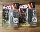 Star Wars The Force Awakens Kylo Ten Captain Phasma Figures New In Boxes - $22.79