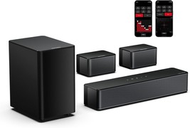 Ultimea 5.1 Surround Sound System For Tv, Virtual Surround Sound, 2025 N... - $155.99