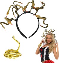 Halloween Medusa Snake Headband Costume Halloween Medusa Snake Hairband ... - £23.75 GBP