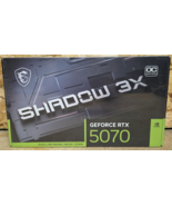 MSI Gaming RTX 5070 12G Shadow 3X OC Graphics Card 12GB GDDR7 - $568.99