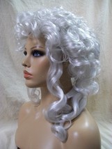 French Queen Wig Victorian Ghost Colonial Zombie Baroness Renaissance Madame Gal - £19.73 GBP