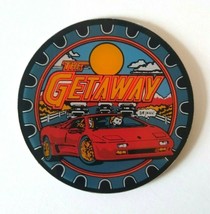 Getaway High Speed II Pinball Coaster Original UNUSED Plastic Promo 1992 - £14.90 GBP