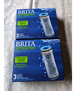 6 Brita Stream Water Pitcher Replacement Filters As You Pour BPA Free In... - $559.94 MXN