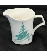 Nikko Evergreen Christmas Tree Cream Pitcher Xmas - $16.65