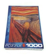 Complete 1000 Piece Puzzle - The Scream by Edvard Munch Eurographics - $13.81