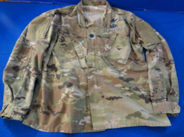 ARMY USAF OCP SCORPION CAMO COMBAT TACTICAL JACKET CURRENT ISSUE 2024 LL - £17.78 GBP