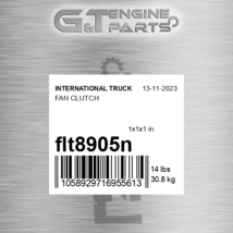 FLT8905N Fan Clutch Fits International Truck (New Aftermarket) - £379.22 GBP