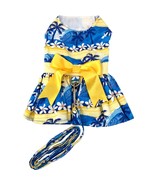 Catching Waves Hawaiian 100% Cotton Dog Dress with Matching Leash Sizes ... - €25,74 EUR