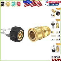 Effortless M22-14mm Brass Connector to 3/8&#39;&#39; Snap Fitting - Complete 4 P... - $27.89 CAD
