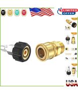 Effortless M22-14mm Brass Connector to 3/8&#39;&#39; Snap Fitting - Complete 4 P... - $27.89 CAD