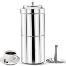South Indian Filter Coffee Maker 200 ML 2-4 Cup Mug Madras Kaapi Kappi Drip Dec - £18.98 GBP