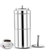 South Indian Filter Coffee Maker 200 ML 2-4 Cup Mug Madras Kaapi Kappi D... - £18.63 GBP
