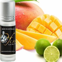 Thai Lime &amp; Mango Premium Scented Roll On Fragrance Perfume Oil Vegan - £10.35 GBP+