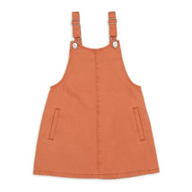 Wonder Nation Baby and Toddler Girl Jumper Dress, Orange - Size 12 Months - £7.98 GBP