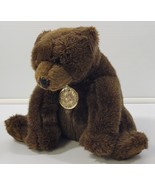 MTY International Collector&#39;s Choice 10&quot; Sitting Brown Bear Stuffed Toy ... - £9.48 GBP