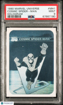 1990 Marvel Universe Hologram Cosmic Spider-Man #MH1 PSA 9 - £196.17 GBP