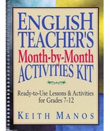 English Teacher&#39;s Month-by-Month Activities Kit Ready-to-Use Lessons Gra... - £3.55 GBP