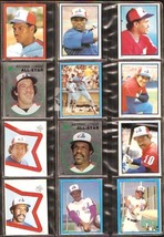 1981-84 Montreal Expos 30 Dif Topps Stickers Gary Carter Andre Dawson Tim Raines - £4.78 GBP