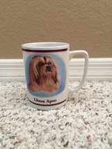 Vintage Lhasa Apso Dog Mug Cup - R. Maystead Portrait  - Fast Ship! - $14.84