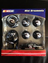 NASCAR Mini Ornaments - Dale Earnhardt #3 (7 Ornaments) - £15.54 GBP