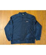 Vineyard Vines Pull Fermeture Quart Sweat Homme XL Bleu Marine Coton Mél... - $482.22 MXN