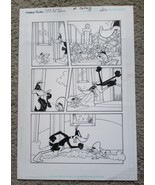 LOONEY TUNES #185 (June 2010) Alvarez &amp; Decarlo original art Pg. 2 Daffy... - €58,51 EUR