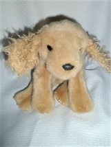 Ty Corky tan cocker spaniel dog plush 11&quot; with Tags 1996 - £9.31 GBP