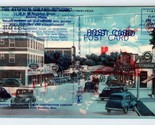 Insolito Test Stampa Sovrastampa Multi Immagine Boston Brookline Ma Gerard - £29.75 GBP