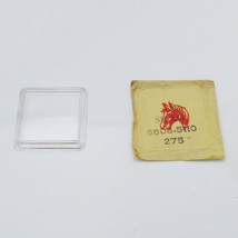 Plexi-Glass 27.5mm Crystal For SEIKO Lord Matic NOS 5606 5110 Watch Part C173D - £22.11 GBP