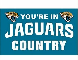 Jacksonville Jaguars Flag 3x5ft Banner Polyester American Football jaguars032 - £12.34 GBP