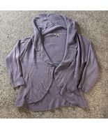 Roz &amp; Ali Plus 3X Open Front Acrylic &amp; Wool Long Sleeve Cardigan - €19,75 EUR