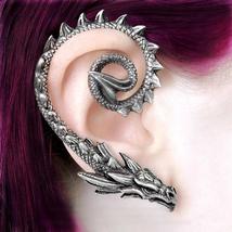 Alloy Vintage Gothic Dragon Ear Cuffs Earring For Women - £7.91 GBP+