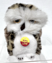 Steiff Owl Named Wittie w Original Button and Hang Tag 5&quot; Great Shape - $49.01
