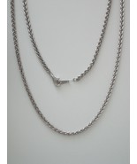 Sterling Silver Wheat Chain 18” 2.5mm  - £38.36 GBP