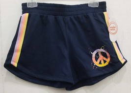 Wonder Nation Dolphin Hem Shorts Size S/CH (6-6X) Color Black  (LOC G-7) - £8.55 GBP