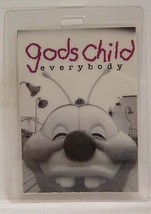 GODS CHILD - VINTAGE ORIGINAL CONCERT TOUR LAMINATE BACKSTAGE PASS - $15.00