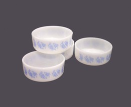 Federal Glass stackable milk glass dessert bowls made in USA. - £47.24 GBP+