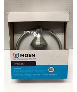 Moen Preston DN8486BN Towel Ring Brushed Nickel NEW - $20.35 CAD