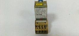 Releco C4-A40 K33 With Socket 24VDC Coil - $564.50 MXN