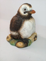 Boehm Bird Baby Puffin Figure Made in England Porcelain Vintage Figurine - £26.07 GBP