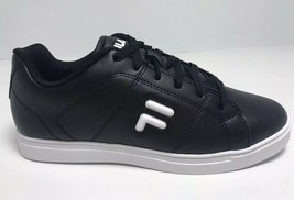 Men&#39;s Fila Charleston Black/White Fashion Sneakers - $98.00