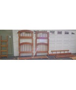 Vintage Solid Wood Bunk Bed – Complete with Ladder, Mattress Supports, S... - $395.99